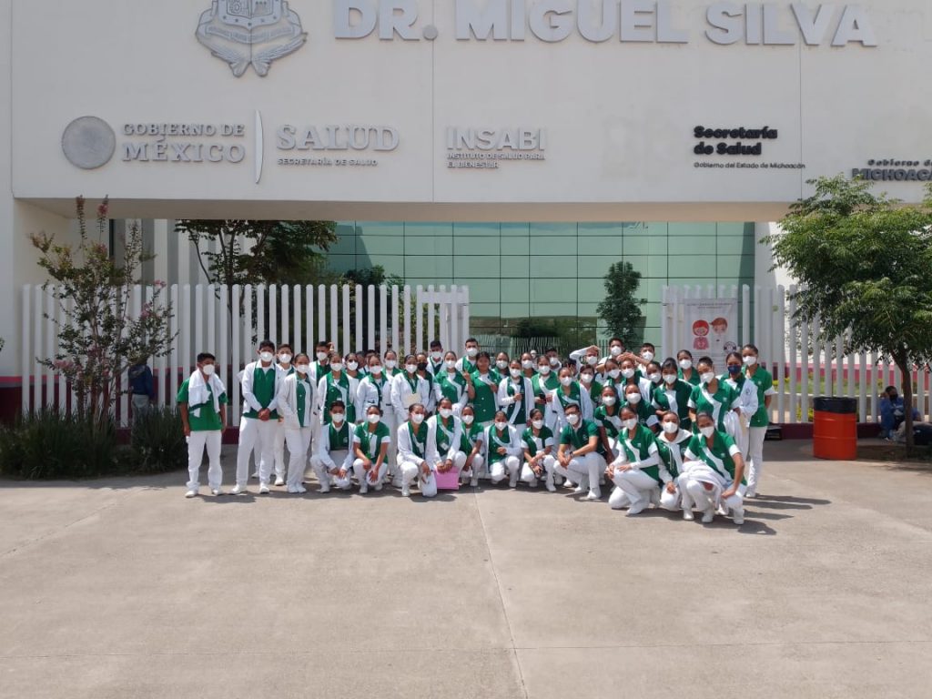Hospital Civil de Morelia capacita a estudiantes de Enfermería del Conalep