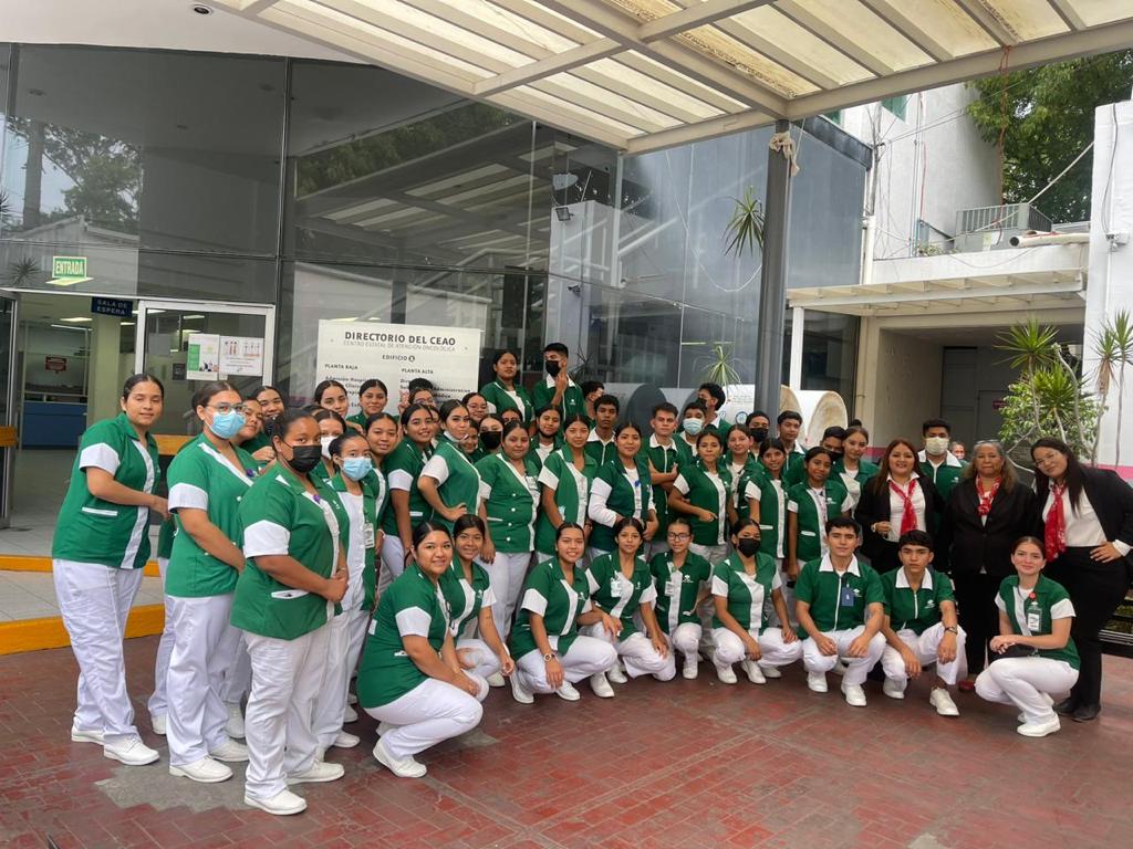 Alumnos de Enfermería del Conalep Michoacán conocen servicios hospitalarios