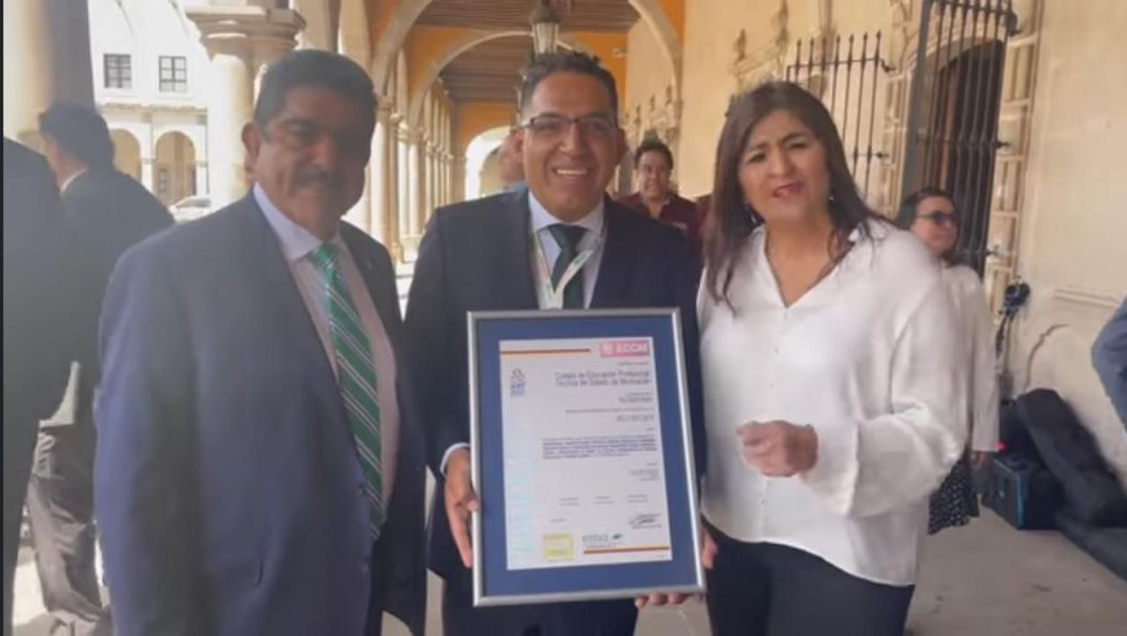 Conalep Michoacán entre los 50 primeros certificados del mundo