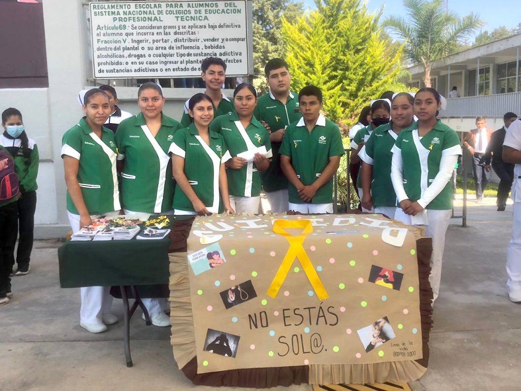 Conalep lleva campaña de prevención de adicciones a plantel Zitácuaro